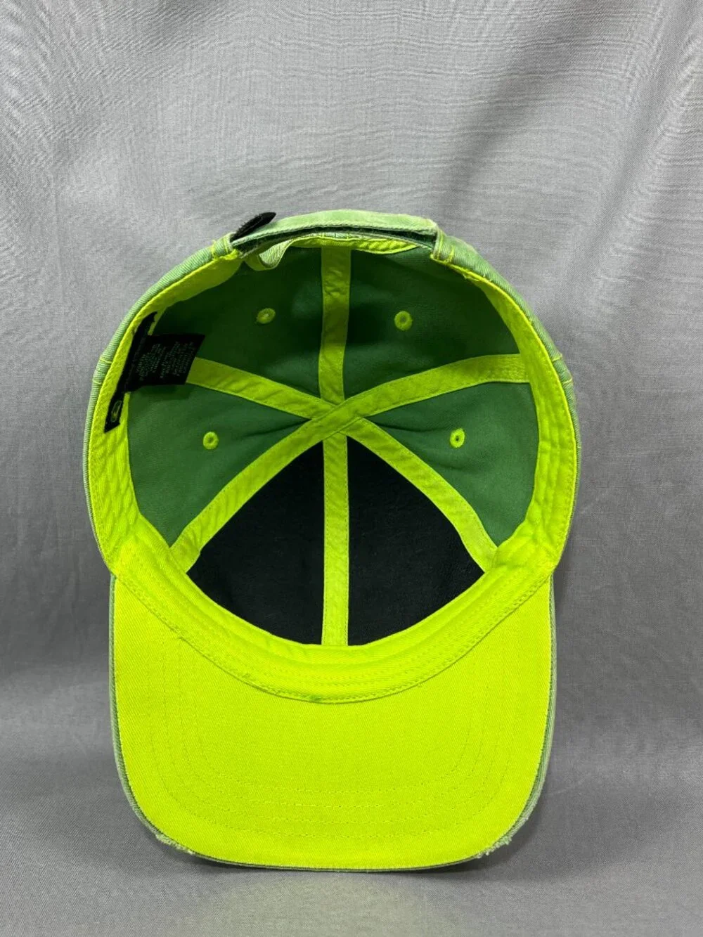 John Deere Tractor Strapback Hat Cap Distressed Agriculture Equipment Youth Teen